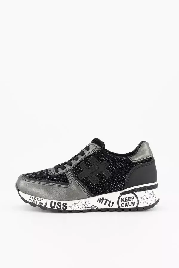 Φωτογραφία προϊόντος: Keep Calm - Γυναικεία Sneakers KEEPAI99024 Μαύρο