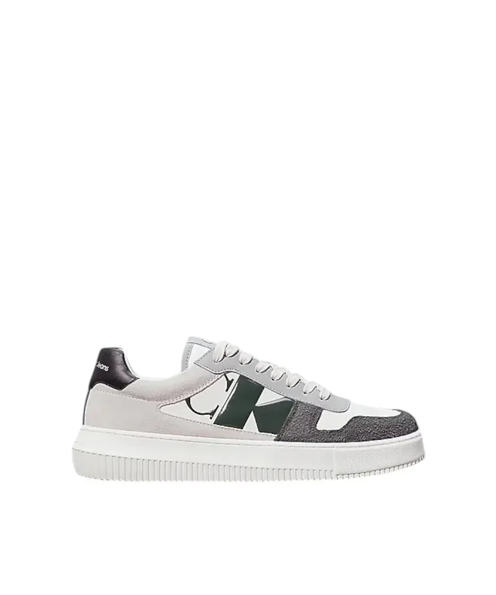 Φωτογραφία προϊόντος: Calvin Klein - Cupsole Mono Lth Ανδρικά Chunky Sneakers YM0YM01122-01V Λευκό