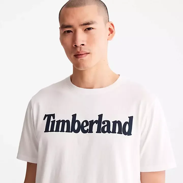 Φωτογραφία προϊόντος: Timberland - Ανδρικό T-shirt με Λογότυπο TB0A2BRN-100 Λευκό