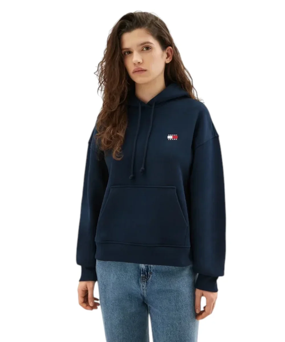 Φωτογραφία προϊόντος: Tommy Hilfiger - Γυναικείο Φούτερ Badge Regular Fit DW0DW19414-C1G Μπλε Σκούρο