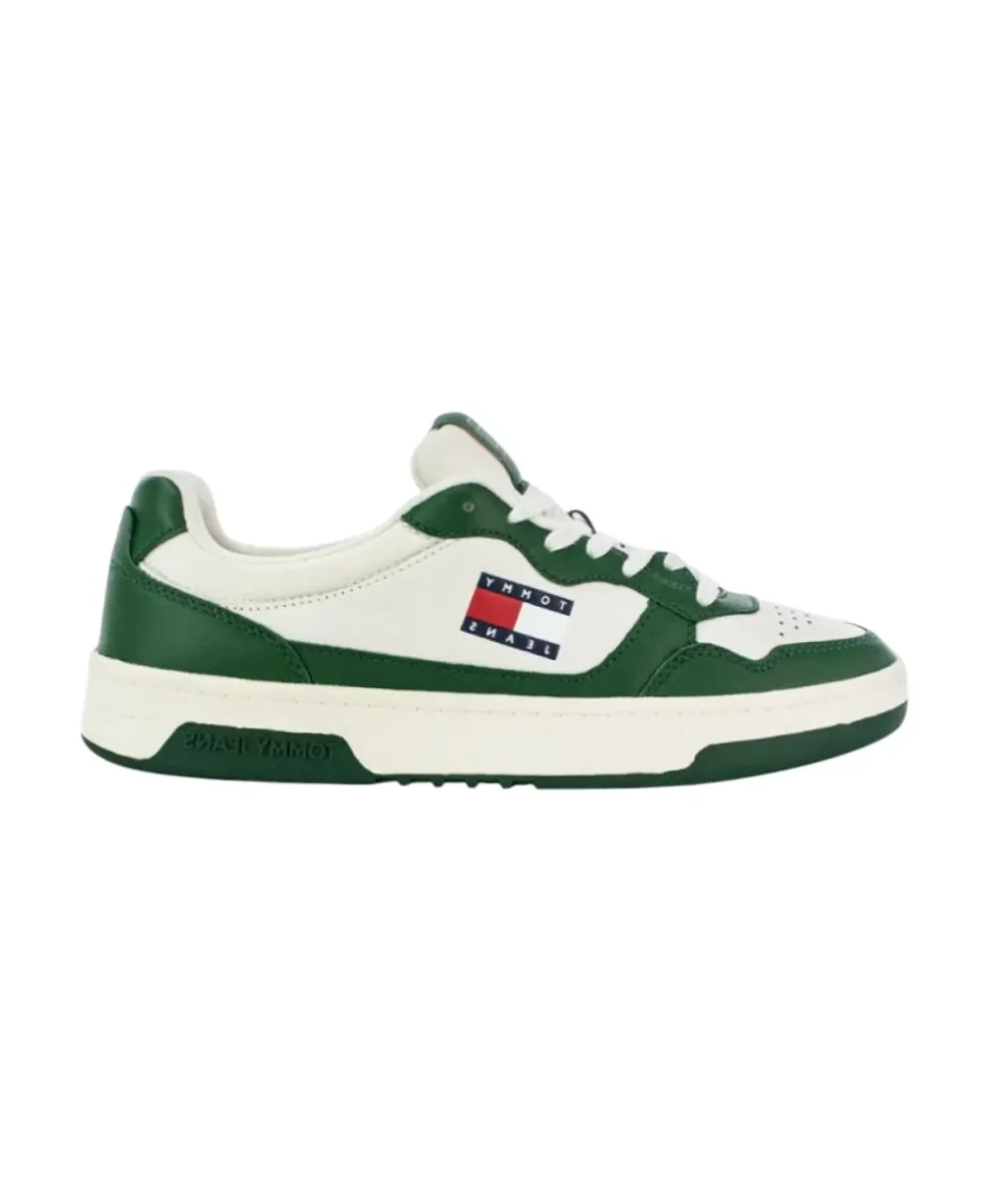 Φωτογραφία προϊόντος: Tommy Hilfiger - Ανδρικά Sneakers Cupsole Leather Ess EM0EM01443-YBI Πράσινο