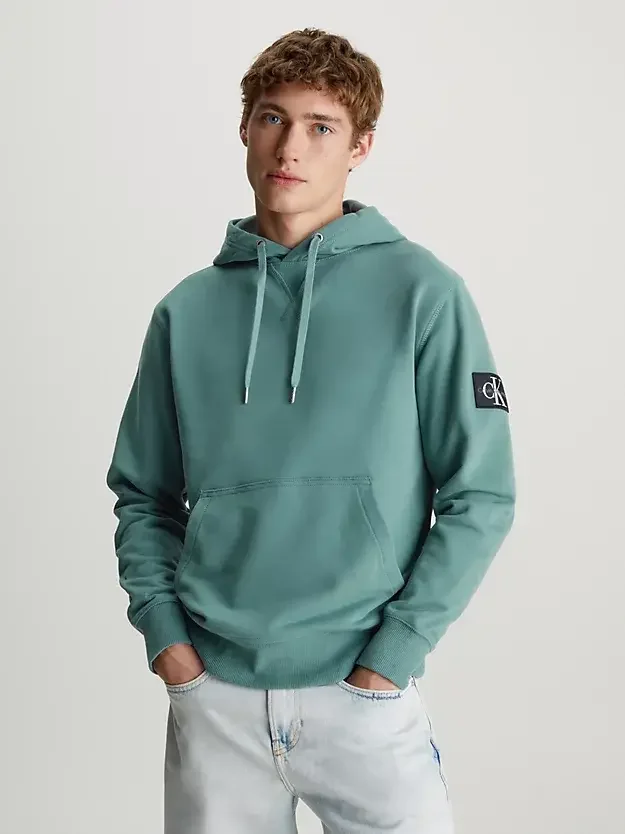 Φωτογραφία προϊόντος: Calvin Klein - Ανδρικό Φούτερ με Κουκούλα J30J323430-CFQ Μπλε