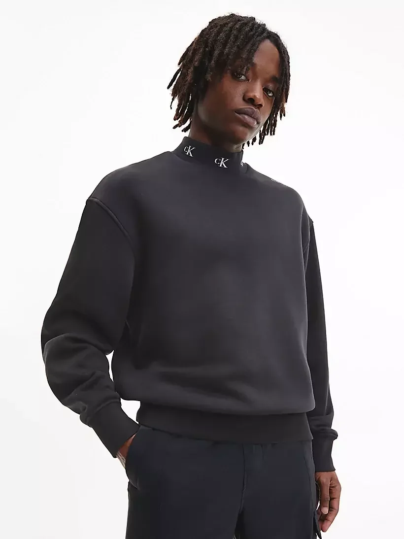 Φωτογραφία προϊόντος: Calvin Klein - Ανδρικό Φούτερ J30J322538-BEH Μαύρο
