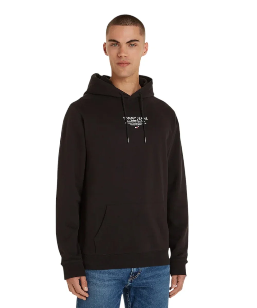 Φωτογραφία προϊόντος: Tommy Hilfiger - Ανδρικό Φούτερ με Κουκούλα DM0DM18409-BDS Μαύρο