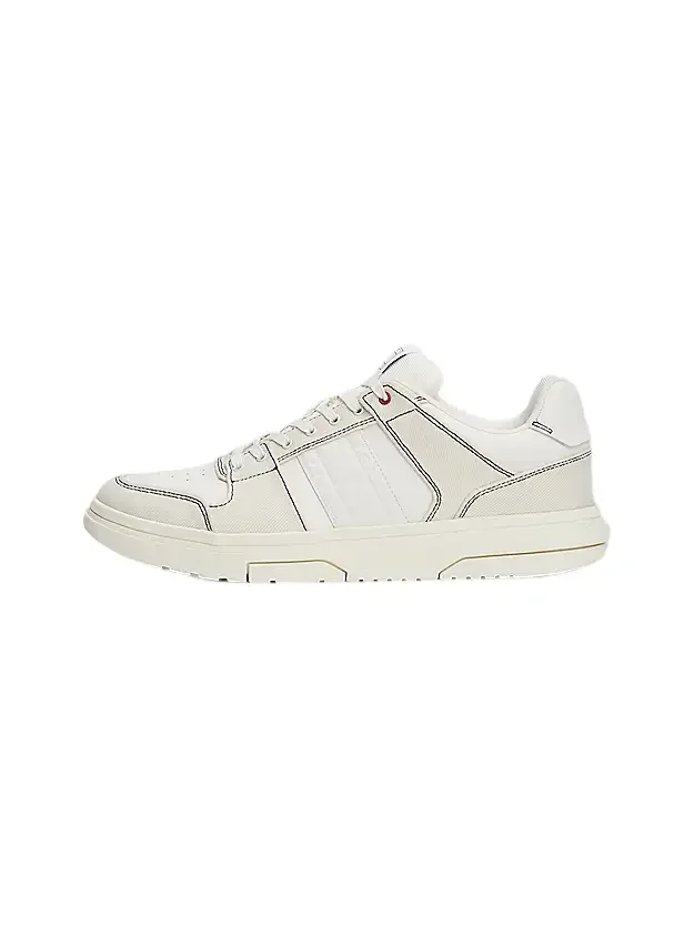 Φωτογραφία προϊόντος: Tommy Hilfiger - Ανδρικά Sneakers The Brooklyn Mix Material EM0EM01428-YBI Εκρού