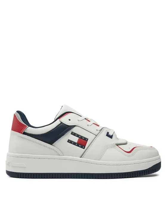 Φωτογραφία προϊόντος: Tommy Hilfiger - Ανδρικά Sneakers Retro Basket EM0EM01463-XLC Λευκό