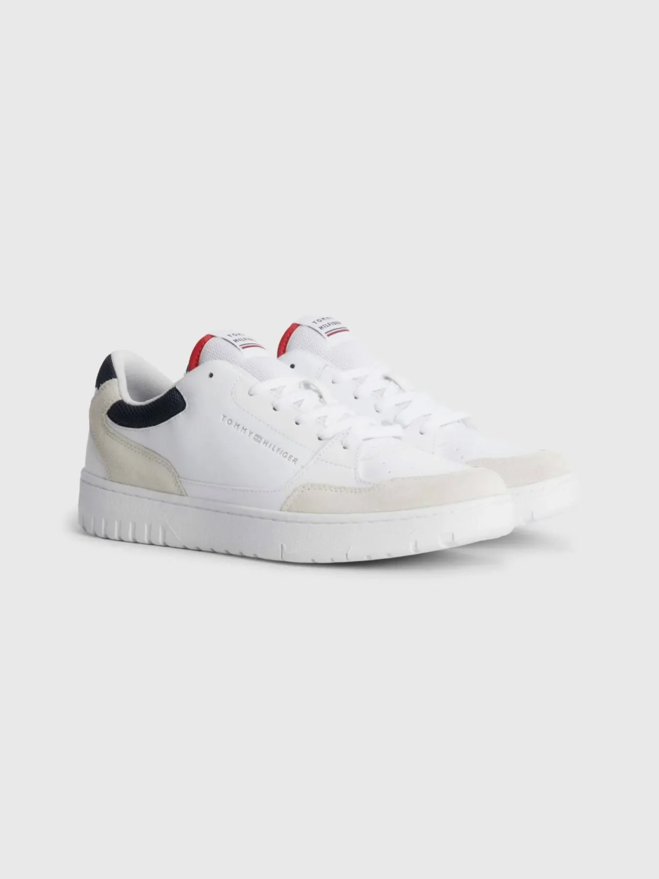 Φωτογραφία προϊόντος: Tommy Hilfiger - Ανδρικά Sneakers TH Basket Core RWB FM0FM04730-YBS Λευκό