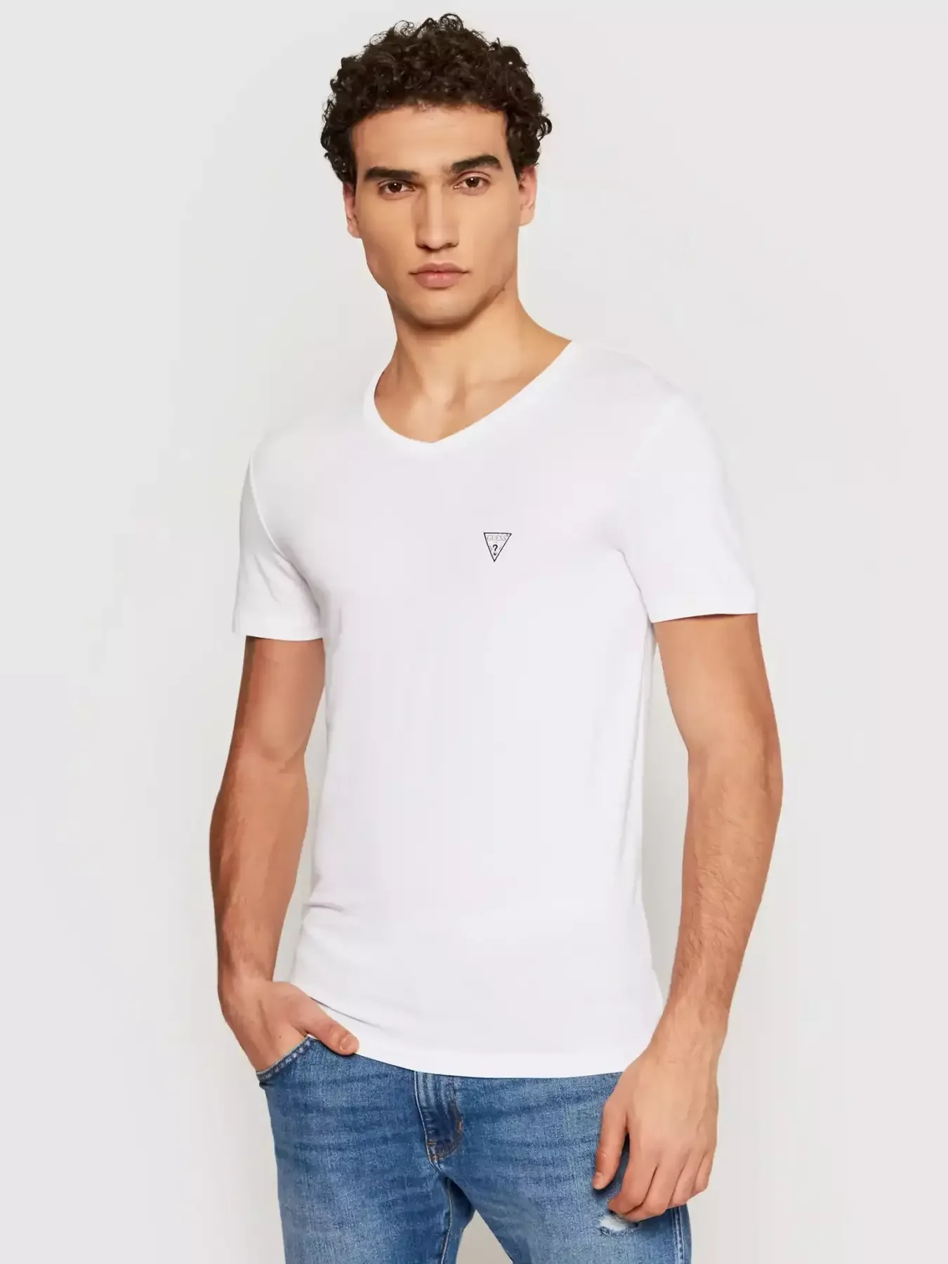 Φωτογραφία προϊόντος: Guess - Ανδρικό T-shirt Slim Fit U97M01JR003-A009 Λευκό