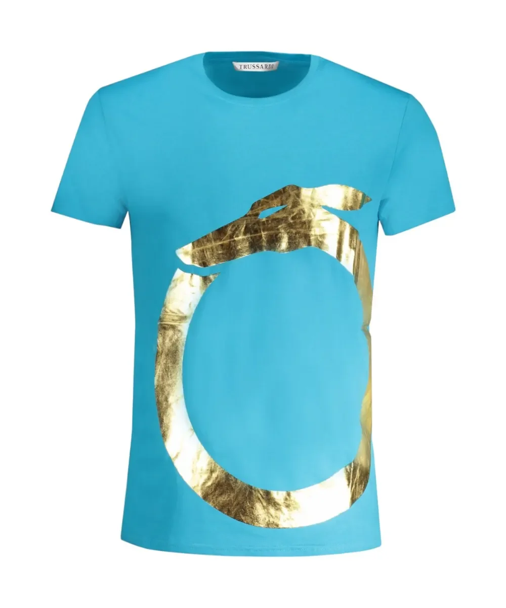 Φωτογραφία προϊόντος: Trussardi Jeans - Ανδρικό T-Shirt TRU2MTS01-12TEAL Γαλάζιο
