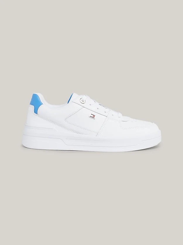 Φωτογραφία προϊόντος: Tommy Hilfiger - Γυναικεία Sneakers Flag Basket FW0FW08081-0K7 Λευκό