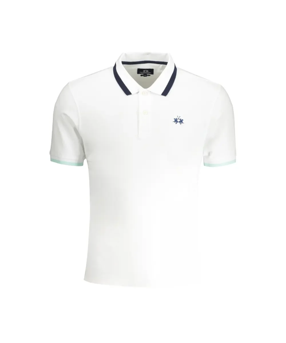 Φωτογραφία προϊόντος: La Martina - Ανδρικό T-Shirt Polo YMP006-PK001-00001 Λευκό