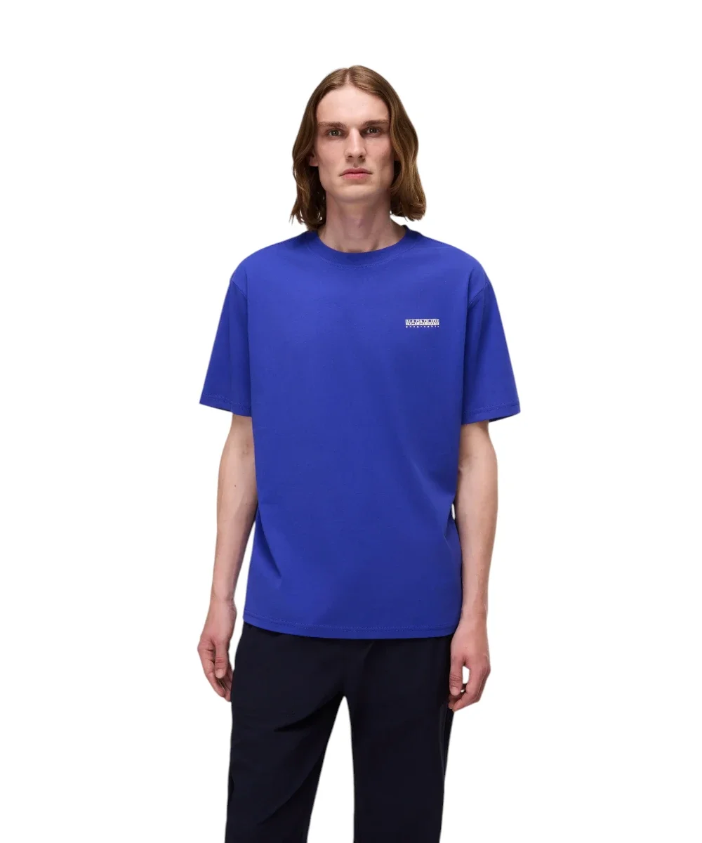 Φωτογραφία προϊόντος: Napapijri - Ανδρικό T-shirt S Smallbox Regular Fit NP0A88TR-B3B Μπλε
