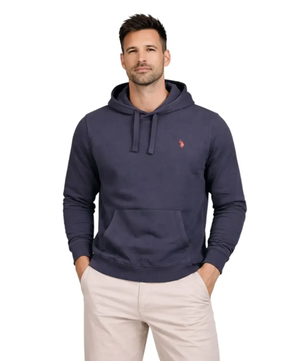 Φωτογραφία προϊόντος: U.S. Polo Assn. - Ανδρικό Φούτερ Με Κουκούλα 63012-53223-179 Μπλε Ναυτικό