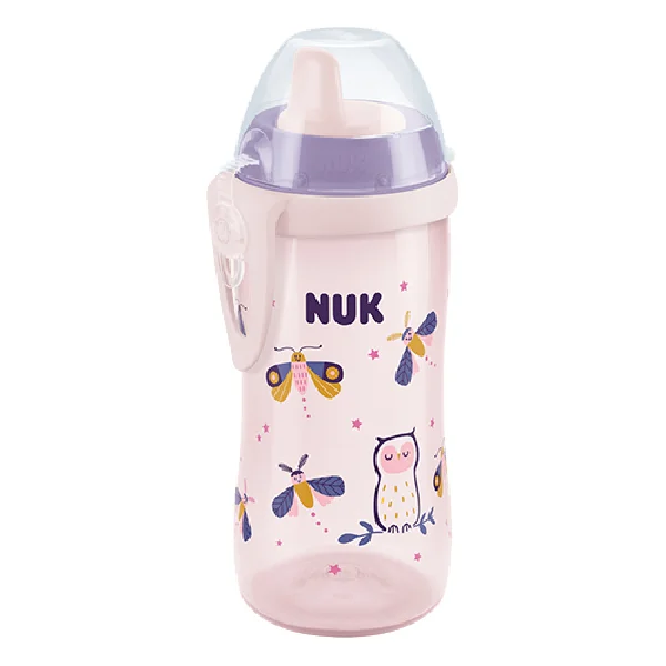 Φωτογραφία προϊόντος: Nuk First Choice Kiddy Cup Night Παγουράκι με Ρύγχος 12+mΡοζ 300ml