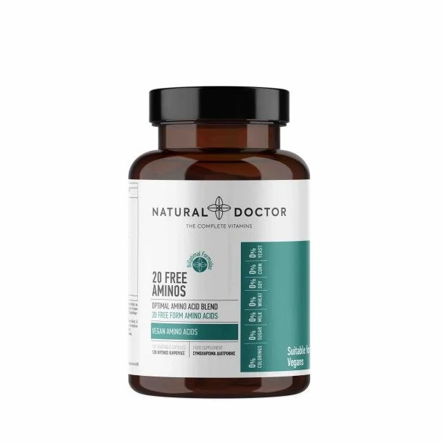 Φωτογραφία προϊόντος: Natural Doctor 20 Free Aminos 120 φυτικές Caps