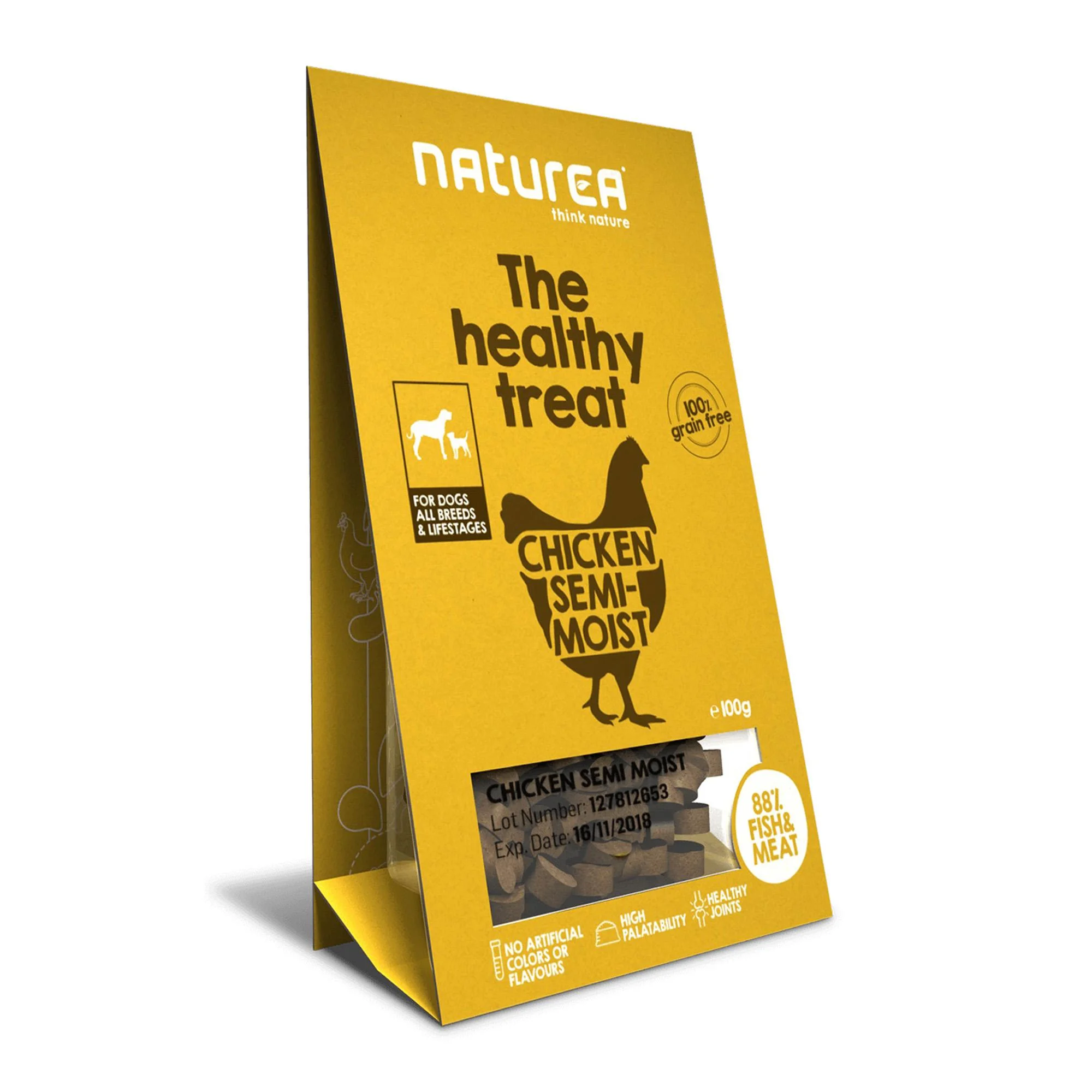 Φωτογραφία προϊόντος: Naturea Dog Semi-Moist Chicken 100g