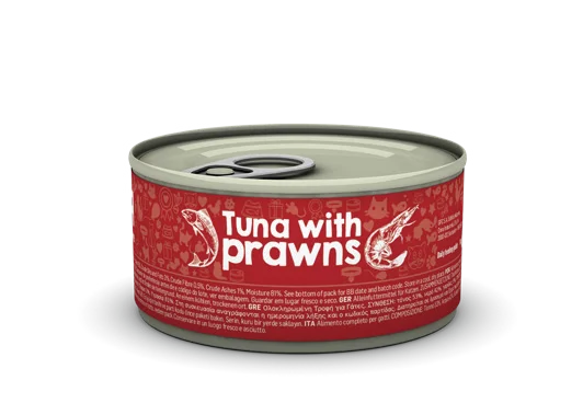 Φωτογραφία προϊόντος: Naturea Tuna with Prawns 85g