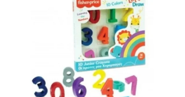 Φωτογραφία προϊόντος: Κηρομπογιές Fisher Price 321-00002 (10τμχ)
