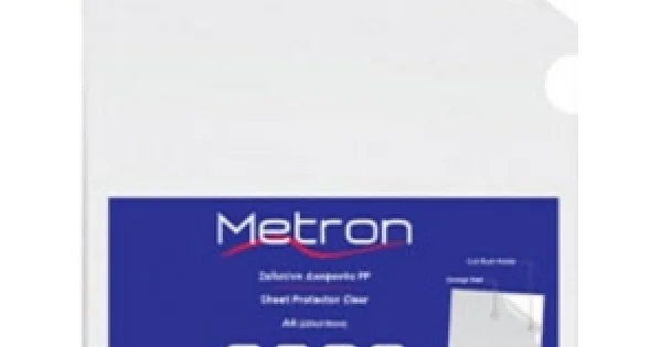 Φωτογραφία προϊόντος: ΖΕΛΑΤΙΝΕΣ METRON ΤΥΠΟΥ Γ (ΑΝΟΙΓΜΑ ΠΛΑΪ)/ 50ΤΕΜ 125mic