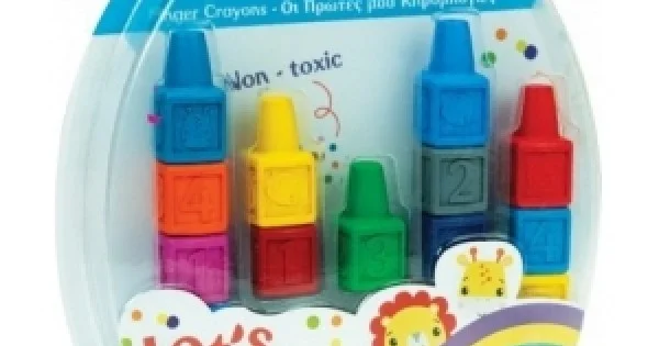Φωτογραφία προϊόντος: Κηρομπογιές Δακτύλων Fisher Price 321-00003 (13τμχ)