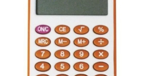 Φωτογραφία προϊόντος: ΚΟΜΠΙΟΥΤΕΡΑΚΙ 8DIGITS CH-982 3ΧΡΩΜ LUNA OFFICE