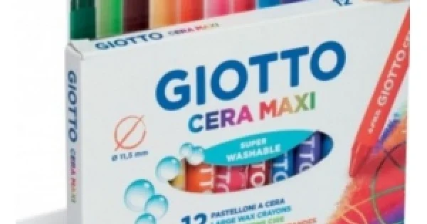 Φωτογραφία προϊόντος: ΚΗΡΟΜΠΟΓΙΕΣ GIOTTO CERA MAXI 10cm 12TEM.