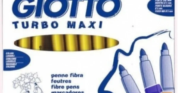 Φωτογραφία προϊόντος: ΜΑΡΚΑΔΟΡΟΙ GIOTTO TURBO MAXI 12ΧΡΩΜΑΤΩΝ ΚΙΤΡΙΝΟΙ 456002