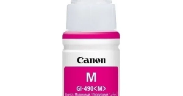 Φωτογραφία προϊόντος: ΜΕΛΑΝΙ CANON GI-490 MAGENTA 70ml 7kpgs (0665C001)