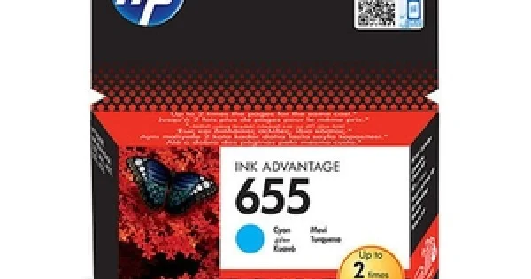 Φωτογραφία προϊόντος: ΜΕΛΑΝΙ HP 655 CYAN (CZ110A)