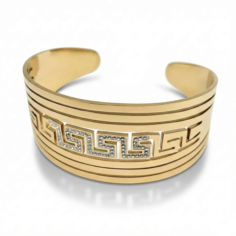 Φωτογραφία προϊόντος: OEM Meandros gold bracelet