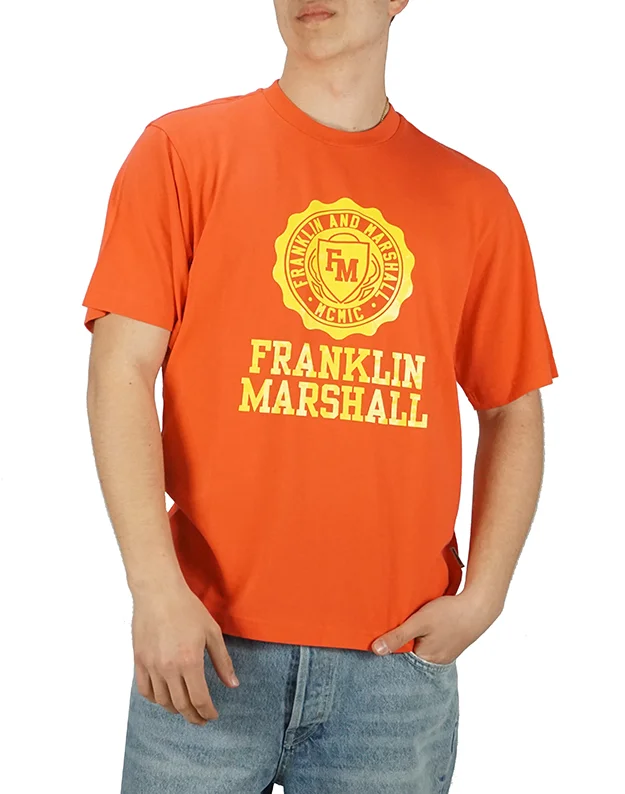 Φωτογραφία προϊόντος: Franklin & Marshall Ανδρική Μπλούζα Κόκκινο (JM3014.000.1000P01-322) (100% Βαμβάκι)