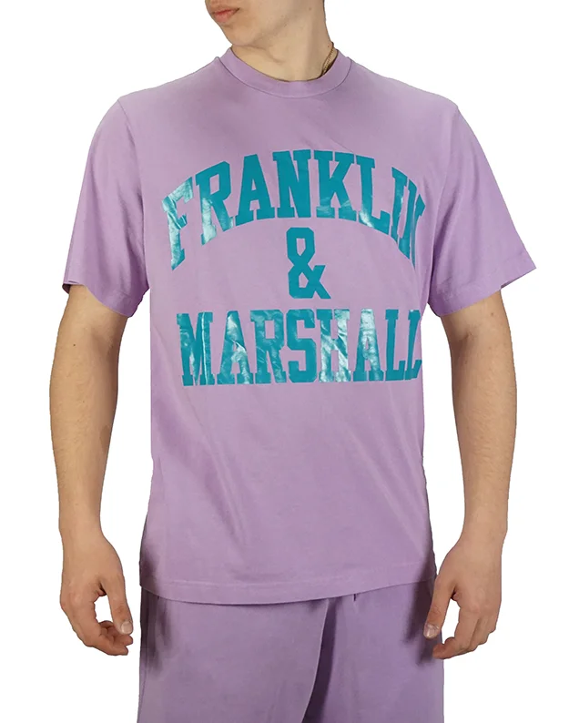 Φωτογραφία προϊόντος: Franklin & Marshall Ανδρική Μπλούζα Λιλά (JM3011.000.1000P01-338) (100% Βαμβάκι)