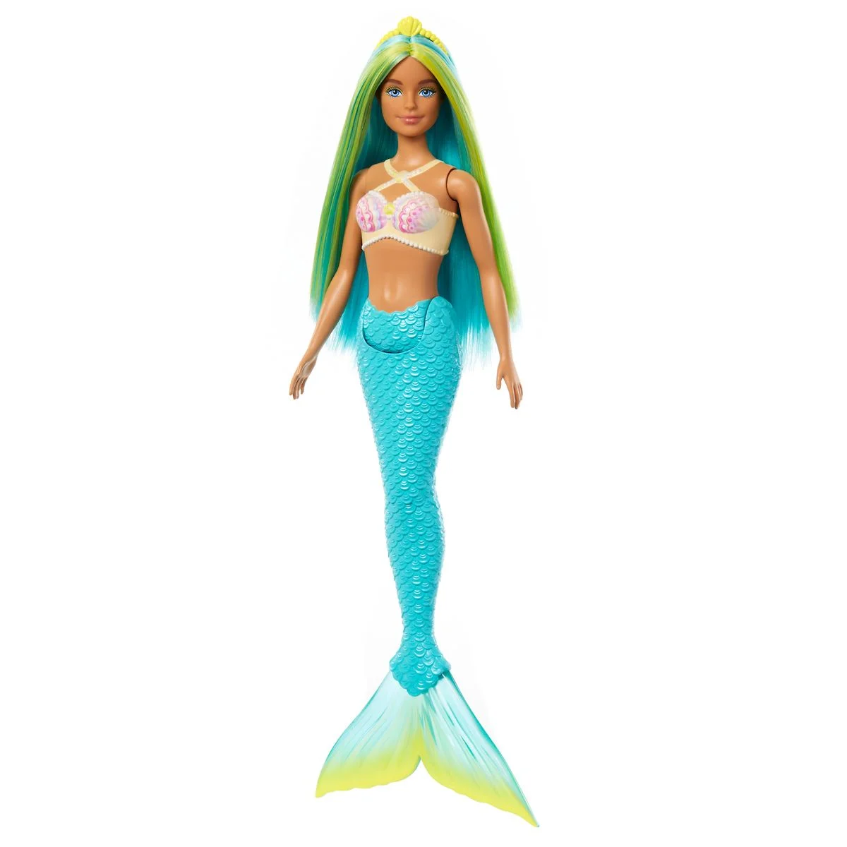Φωτογραφία προϊόντος: Mattel Barbie Νέα Γοργόνα Με Γαλάζια Ουρά (HRR03)