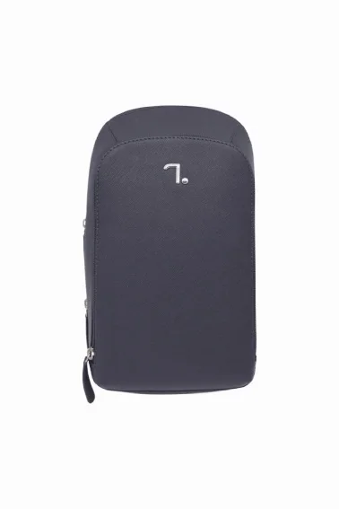 Φωτογραφία προϊόντος: Ανδρικό δερμάτινο slingbag 7DOTS 60-129 BLUE ΜΠΛΕ