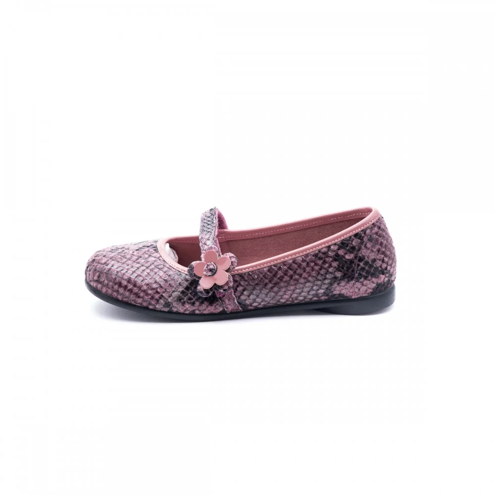 Φωτογραφία προϊόντος: Ani Shoes Δερμάτινη μπαρέτα ANI 164252 ροζ