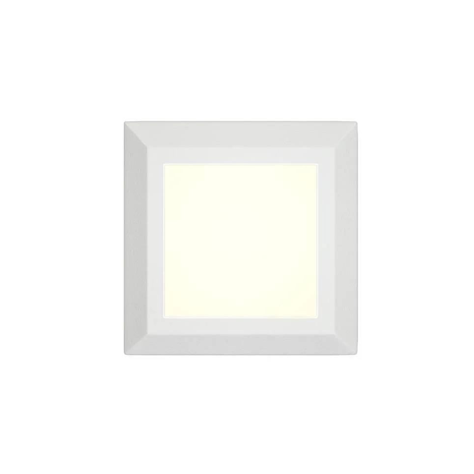 Φωτογραφία προϊόντος: it-Lighting George LED 3.5W 3CCT Outdoor Wall Lamp White D:12.4cmx12.4cm (80201520)