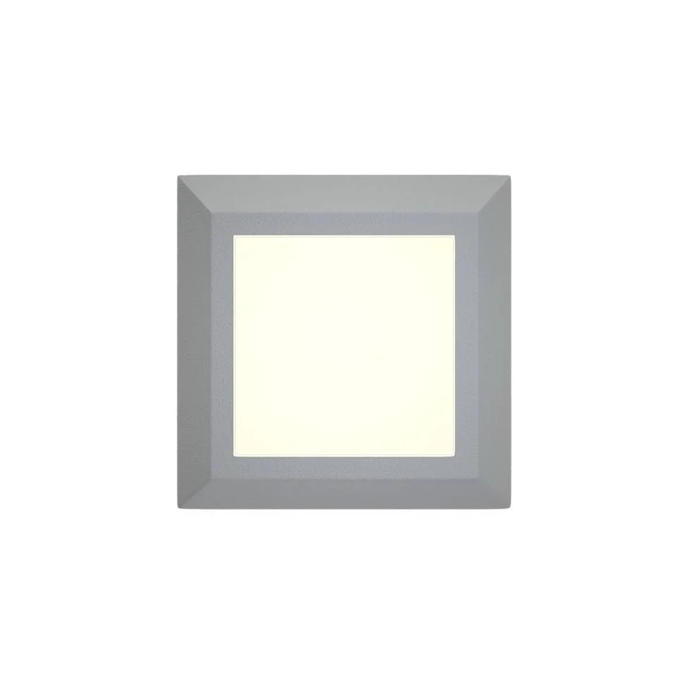 Φωτογραφία προϊόντος: it-Lighting George LED 3.5W 3CCT Outdoor Wall Lamp Grey D:12.4cmx12.4cm(80201530)