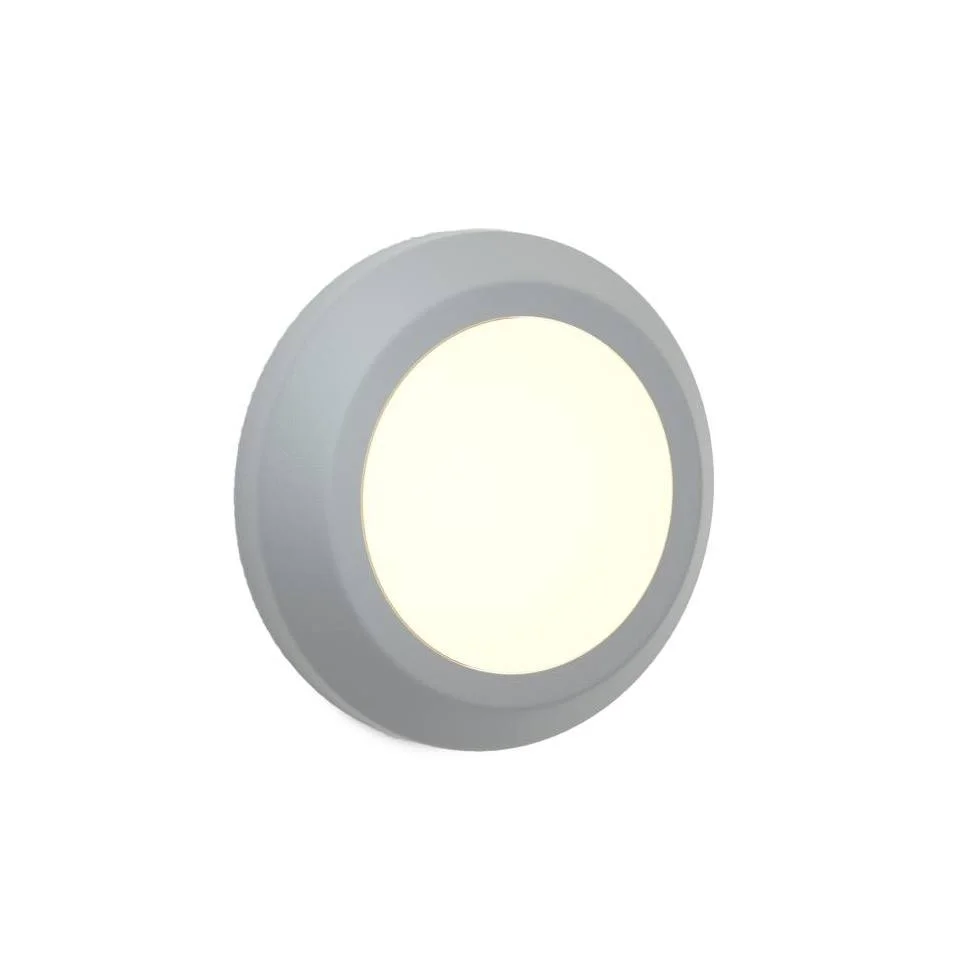Φωτογραφία προϊόντος: it-Lighting Jocassee LED 3.5W 3CCT Outdoor Wall Lamp Grey D:15cmx2.7cm (80201430)