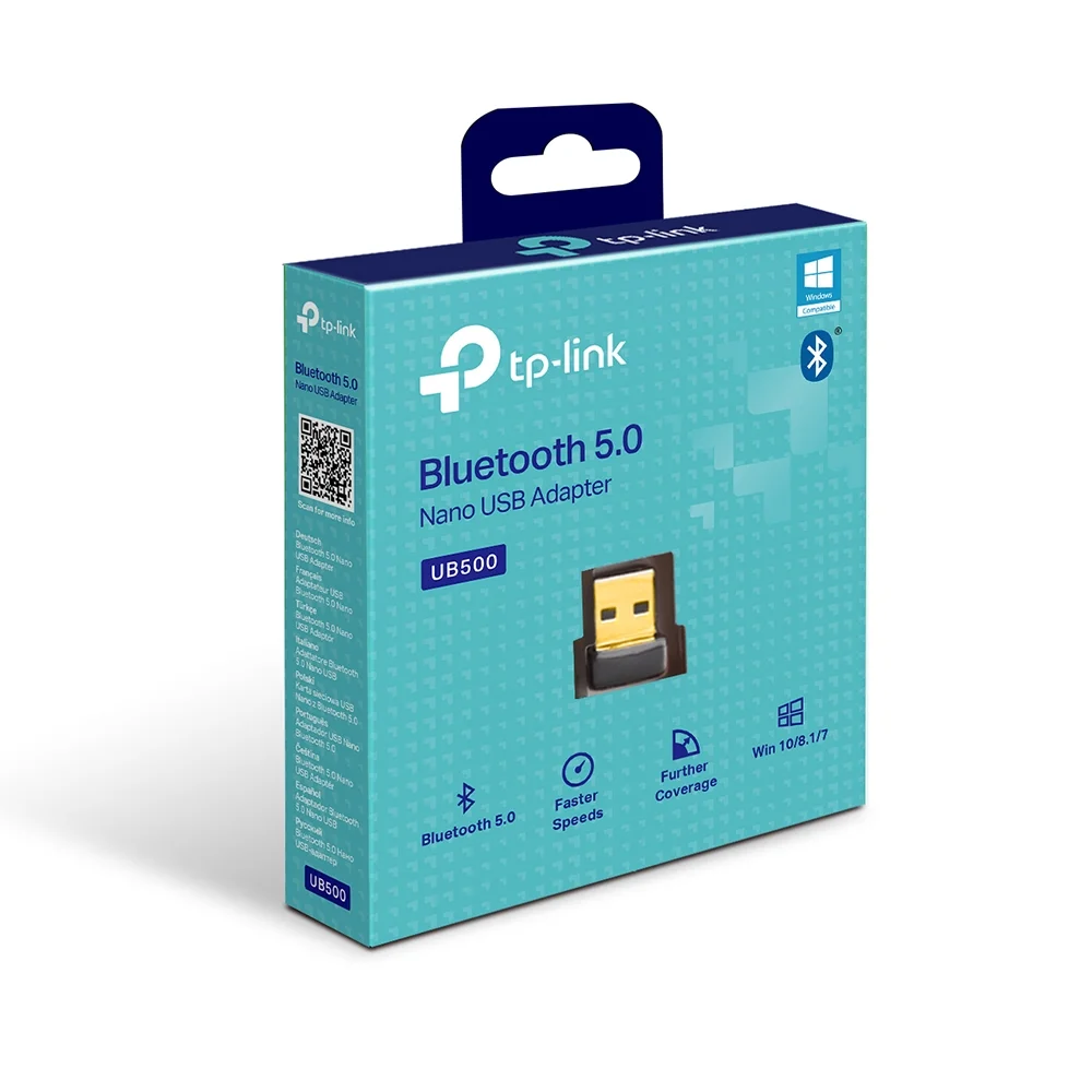 Φωτογραφία προϊόντος: ΤΡ-LΙΝΚ TP-Link UB500 Bluetooth 5.0 Nano USB Adapter