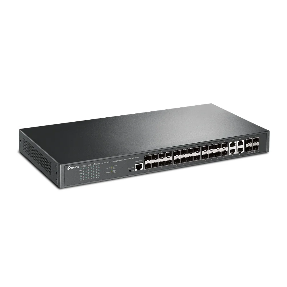 Φωτογραφία προϊόντος: ΤΡ-LΙΝΚ TP-Link TL-SG3428XF 24-Port SFP L2+ Managed Switch με 4 10GE SFP+ Slots