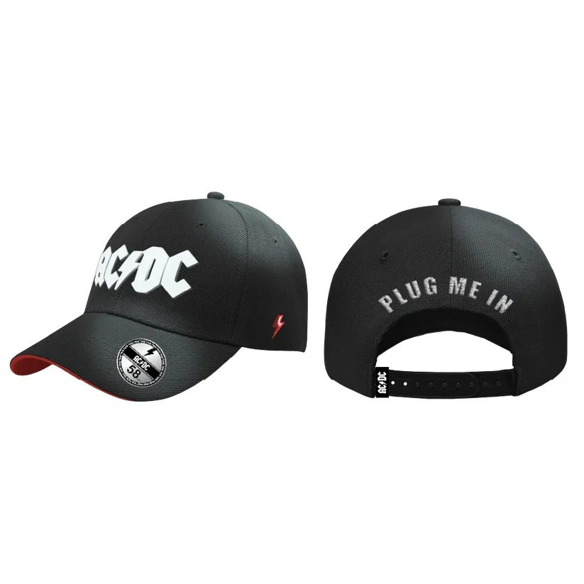 Φωτογραφία προϊόντος: Cotton Division Καπέλο Ενηλίκων AC/DC Cap - Back In Black Plug Me In ACACDCRTC007