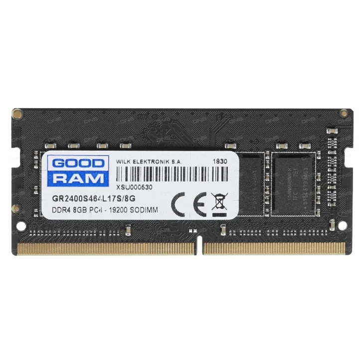 Φωτογραφία προϊόντος: GoodRAM 8GB SO-DIMM DDR4-2400MHz (GR2400S464L17S/8G)