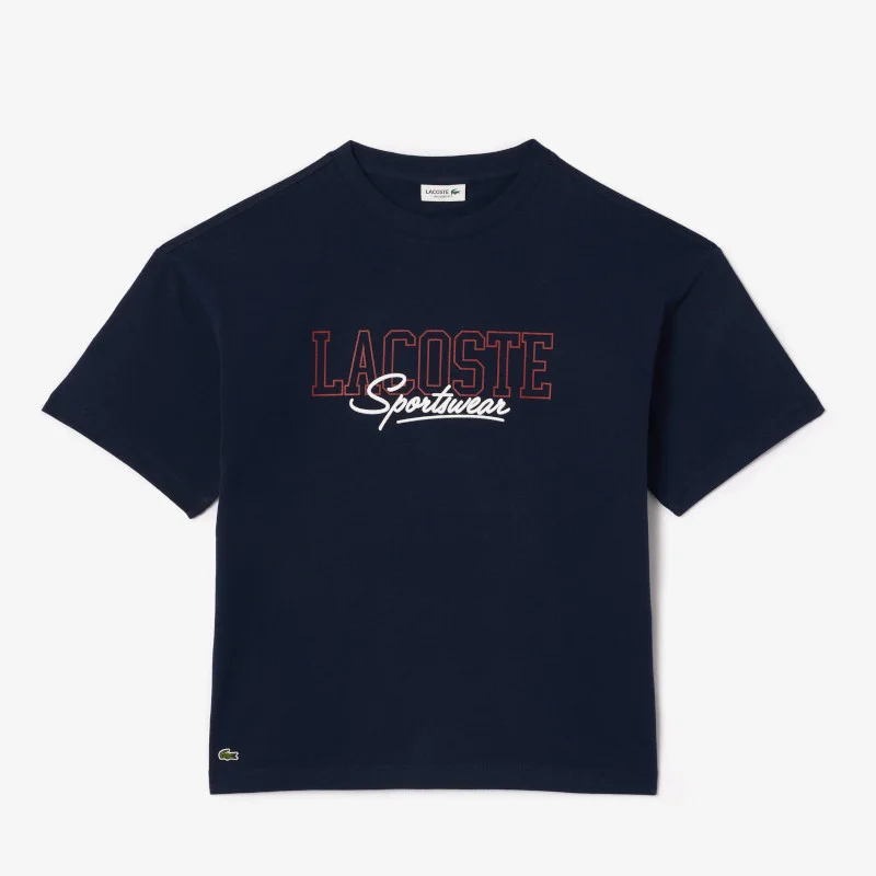 Φωτογραφία προϊόντος: T-shirt Lacoste παιδικό Sportswear Blue