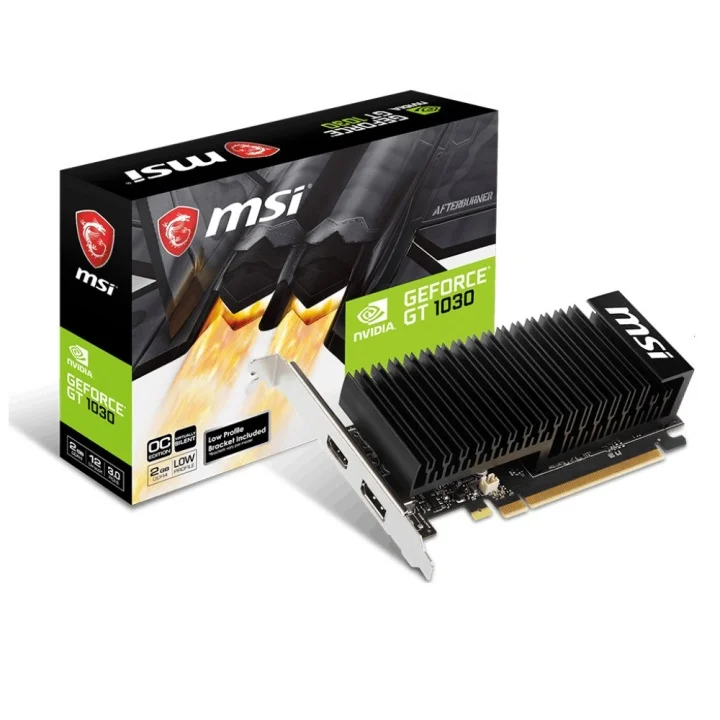 Φωτογραφία προϊόντος: MSI GeForce GT1030 OC 2GB DDR4 64BIT HDMI/DP