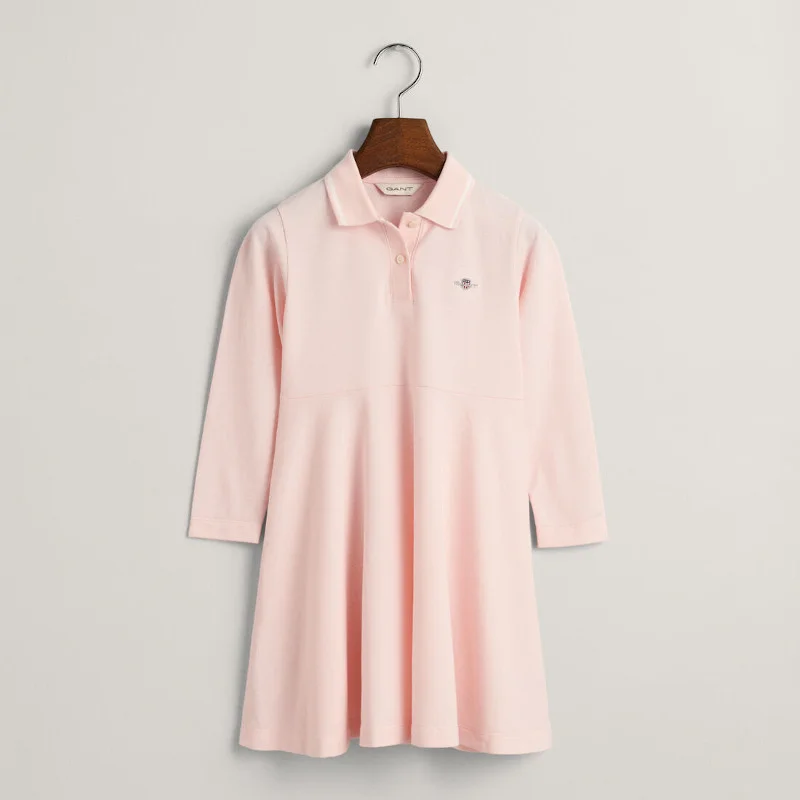Φωτογραφία προϊόντος: Φόρεμα παιδικό Gant Pink Piqué Spin