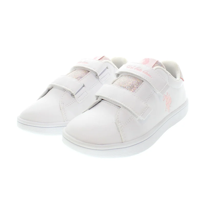 Φωτογραφία προϊόντος: Sneaker παιδικό U.S. POLO ASSN WHITE-PINK