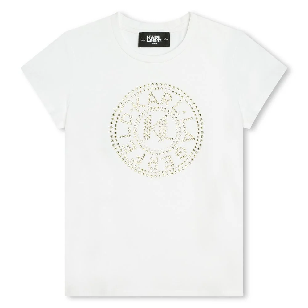 Φωτογραφία προϊόντος: Karl Lagerfeld Παιδικό T-shirt White Gold
