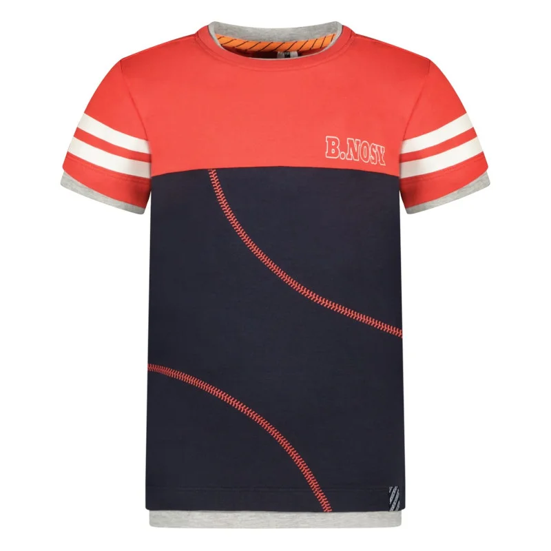 Φωτογραφία προϊόντος: Παιδικό t-shirt B.Nosy για αγόρια Contrast