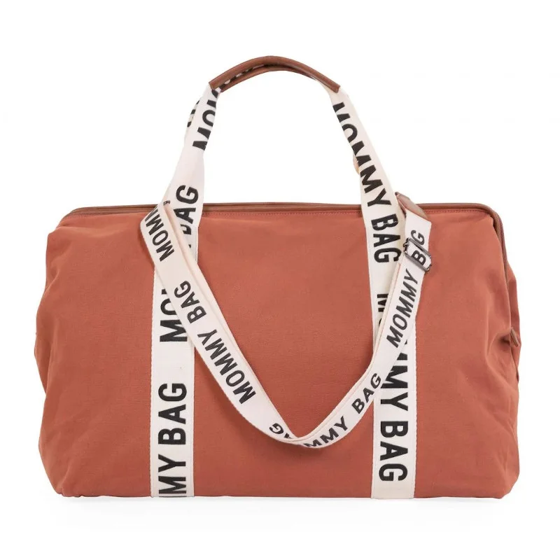 Φωτογραφία προϊόντος: Τσάντα Αλλαγής Childhome MOMMY BAG Signature Canvas Terracotta