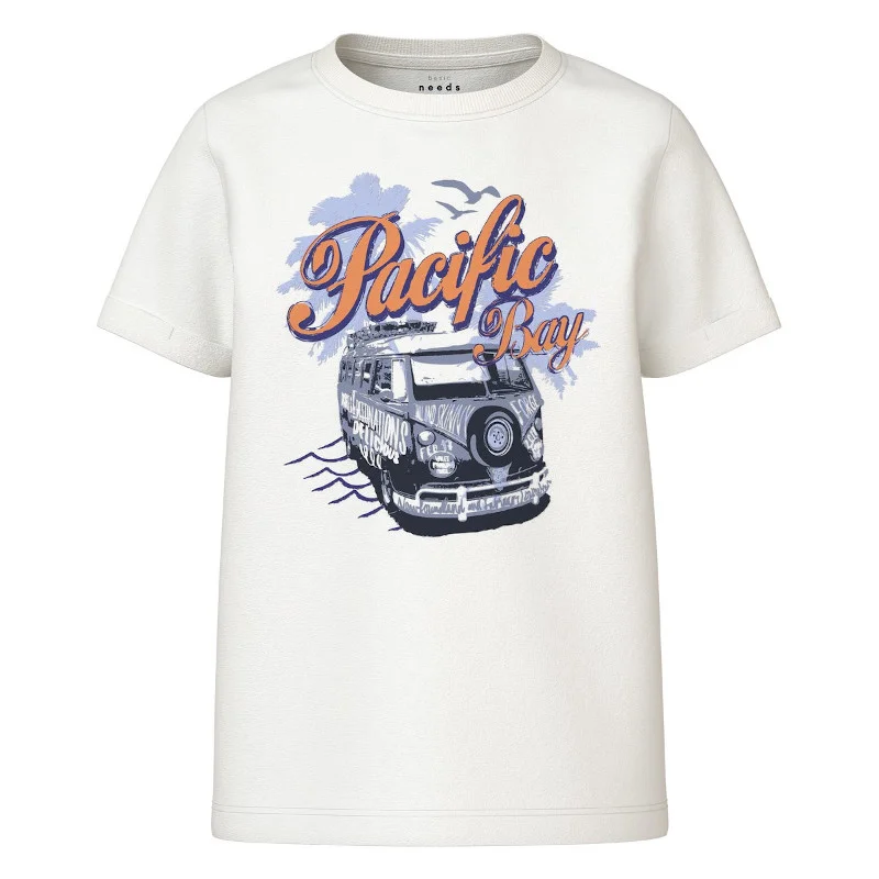 Φωτογραφία προϊόντος: T-shirt παιδικό Name It Pacific Bay White